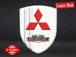 Mitsubishi Adesivi Logo Auto Max Resistenti Eleganti Pro